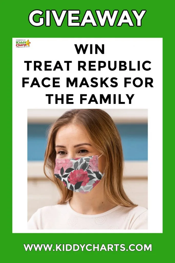 Win Treat Republic face masks for the 
