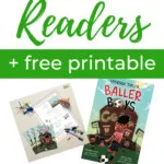 This image is promoting a blog post on Kiddy Charts which provides tips for reluctant readers and a free printable for parents and children.