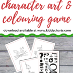 KiddyCharts is offering a downloadable Suminagashi character art and colouring game for children to enjoy.