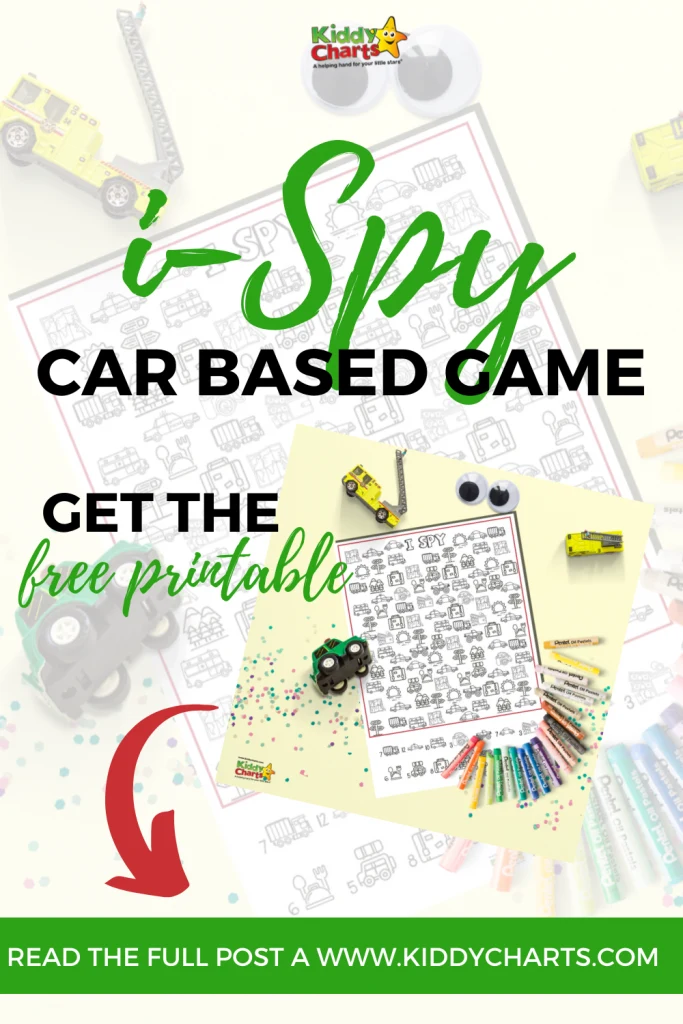 Free Printable Road Trip Games For Kids {I Spy} - Paper Trail Design