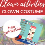 Kiddy Charts is providing a free printable clown costume to help children have fun with clown activities.