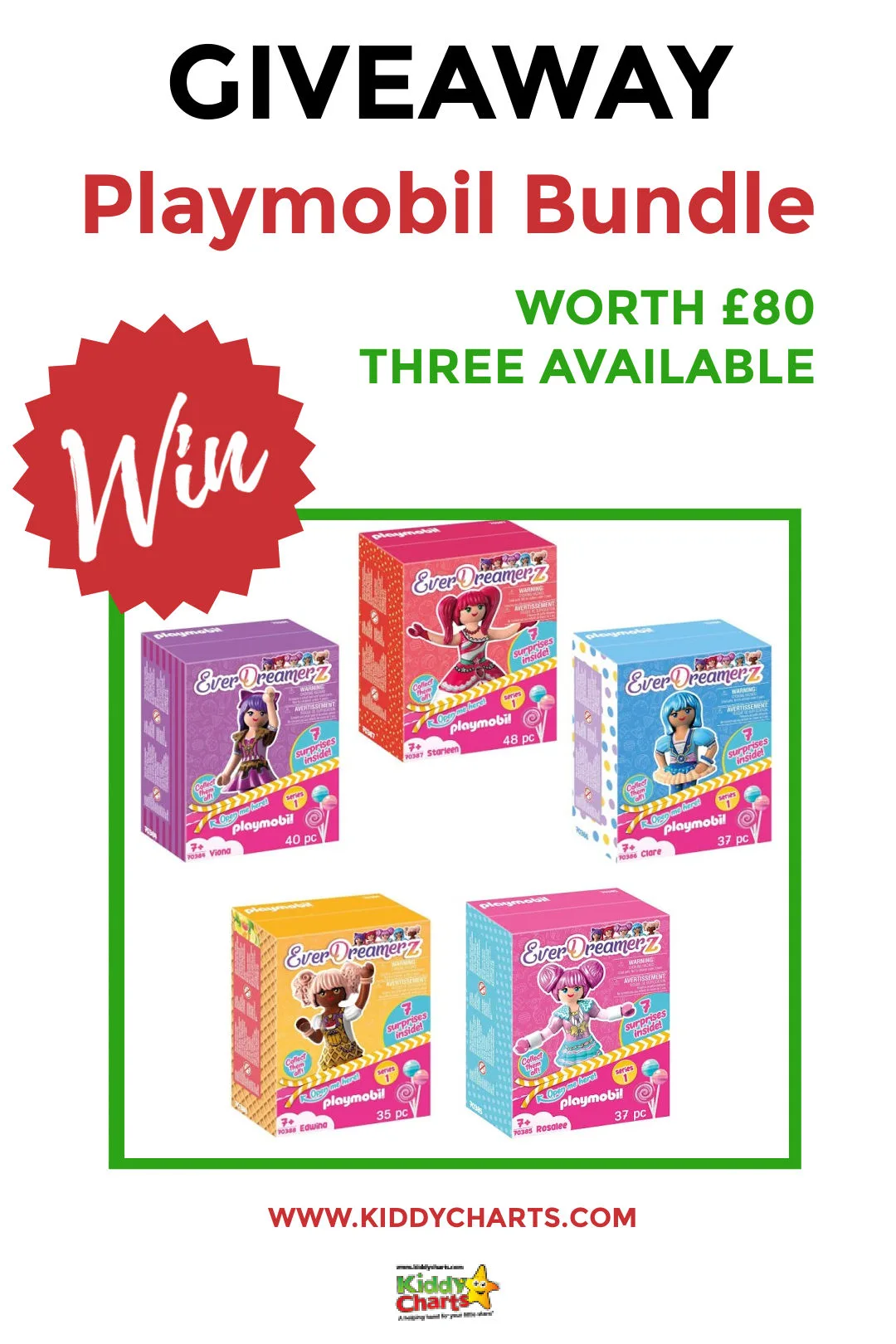 Win £80 Playmobil EverDreamerz bundle: Three to give away!
