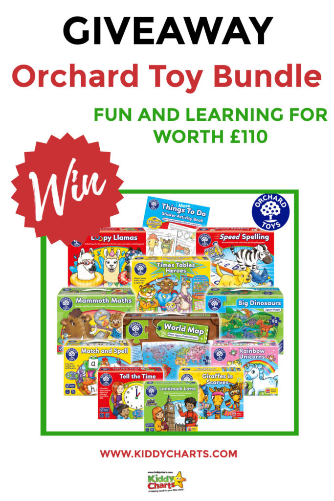 Win Orchard Toys bundle of goodies worth £110
