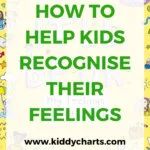 This image is promoting a website that provides resources to help children recognize and understand their emotions.