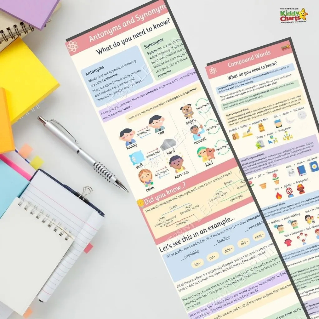 Free literacy antonyms and synonyms worksheets and summer courses from Atom Learning