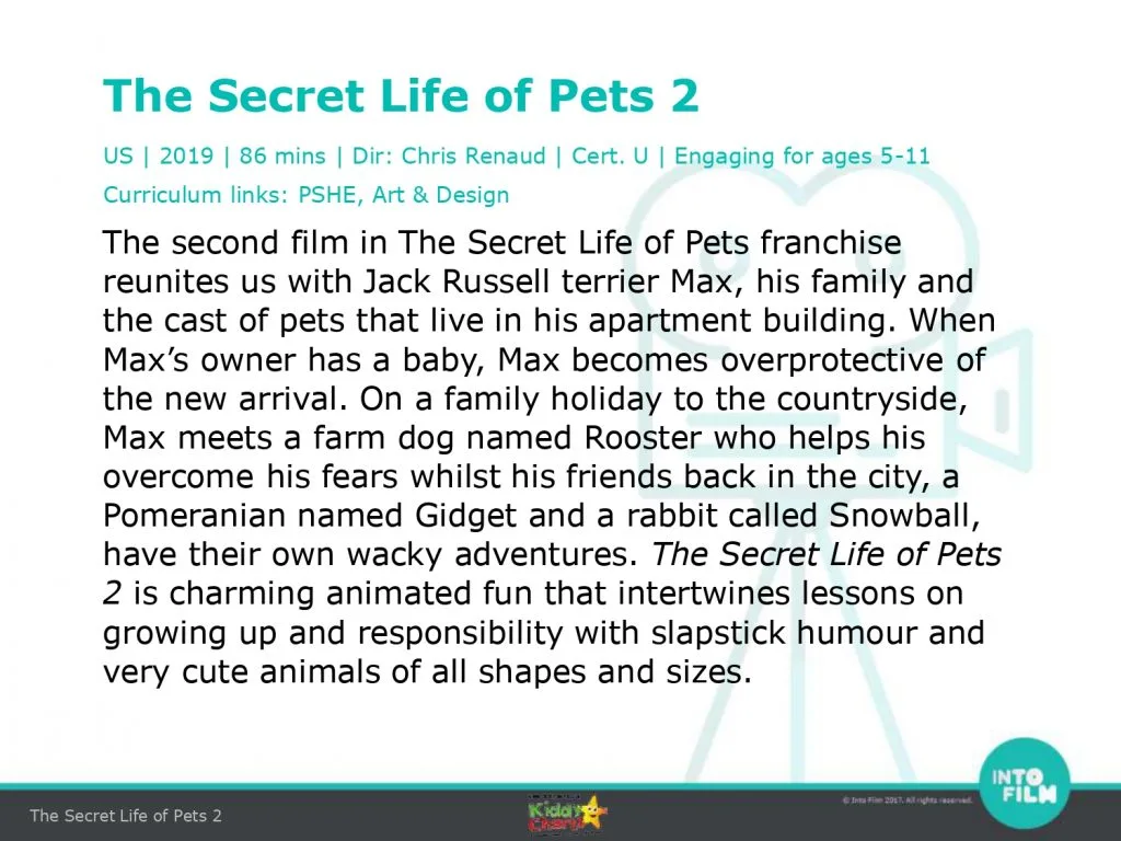 How Secret Life of Pets 2 can teach your kids some valuable lessons