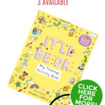 The image is promoting a WIN Kiddy Charts 3 AVAILABLE IT'LL BE OK Activity Book with over 100 stickers and an illustrated My Feelings Activity Book, encouraging viewers to click for more information.