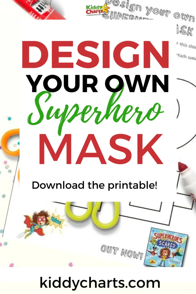 Design your own superhero mask
