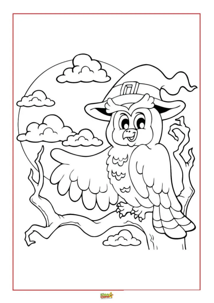 Halloween eBook Colouring Pages