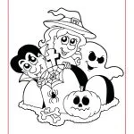 A cartoon illustration is being drawn with colorful clipart and intricate line art.