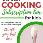 Kiddy Charts is offering a subscription box for kids to help them learn to cook, with a 25% discount for their first box when they visit their website.