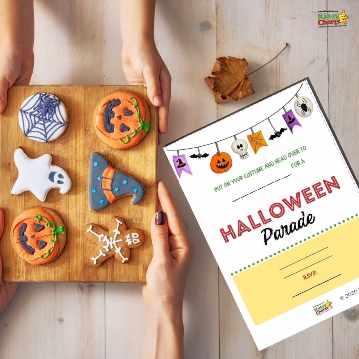 People are gathering to attend a Halloween parade in 2020 and are encouraged to wear costumes.