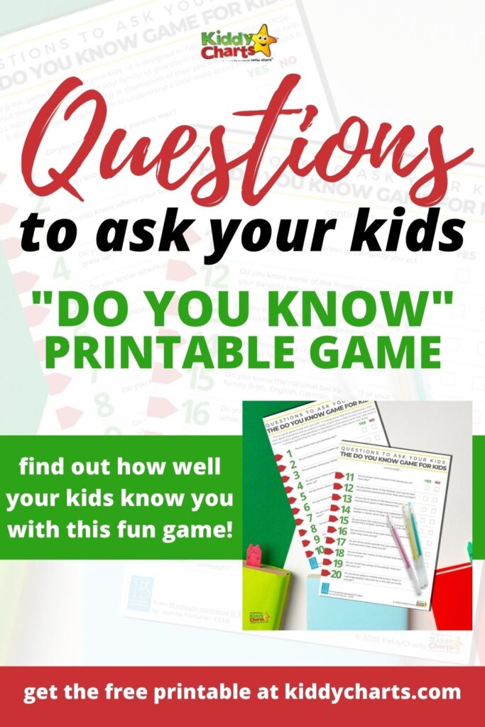 Questions to ask your kids