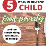 Kiddy Charts is providing resources to help end child food poverty and encouraging people to take action to help.