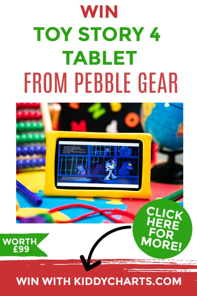 Win Toy Story 4 tablet from Pebble Gear
