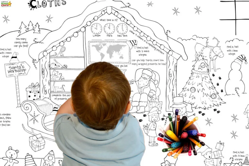 GIANT Colouring Sheets from Clever Cloths 