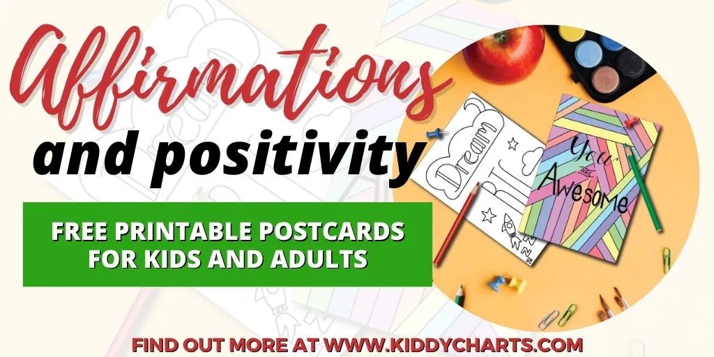 Positivity Postcards for Adults