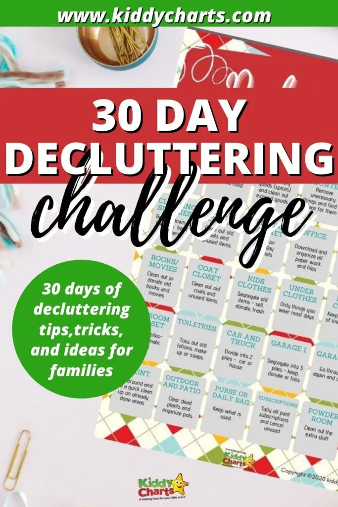 30-day Decluttering Challenge for Families