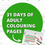 Kiddy Charts is providing a free printable 31 day challenge with coloring sheets to help adults relax and enjoy their day.