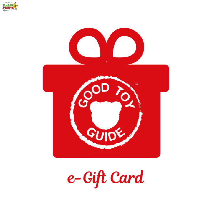 This image is showing a Kiddye Charts Toy gift card, which can be used as a guide for making purchases.
