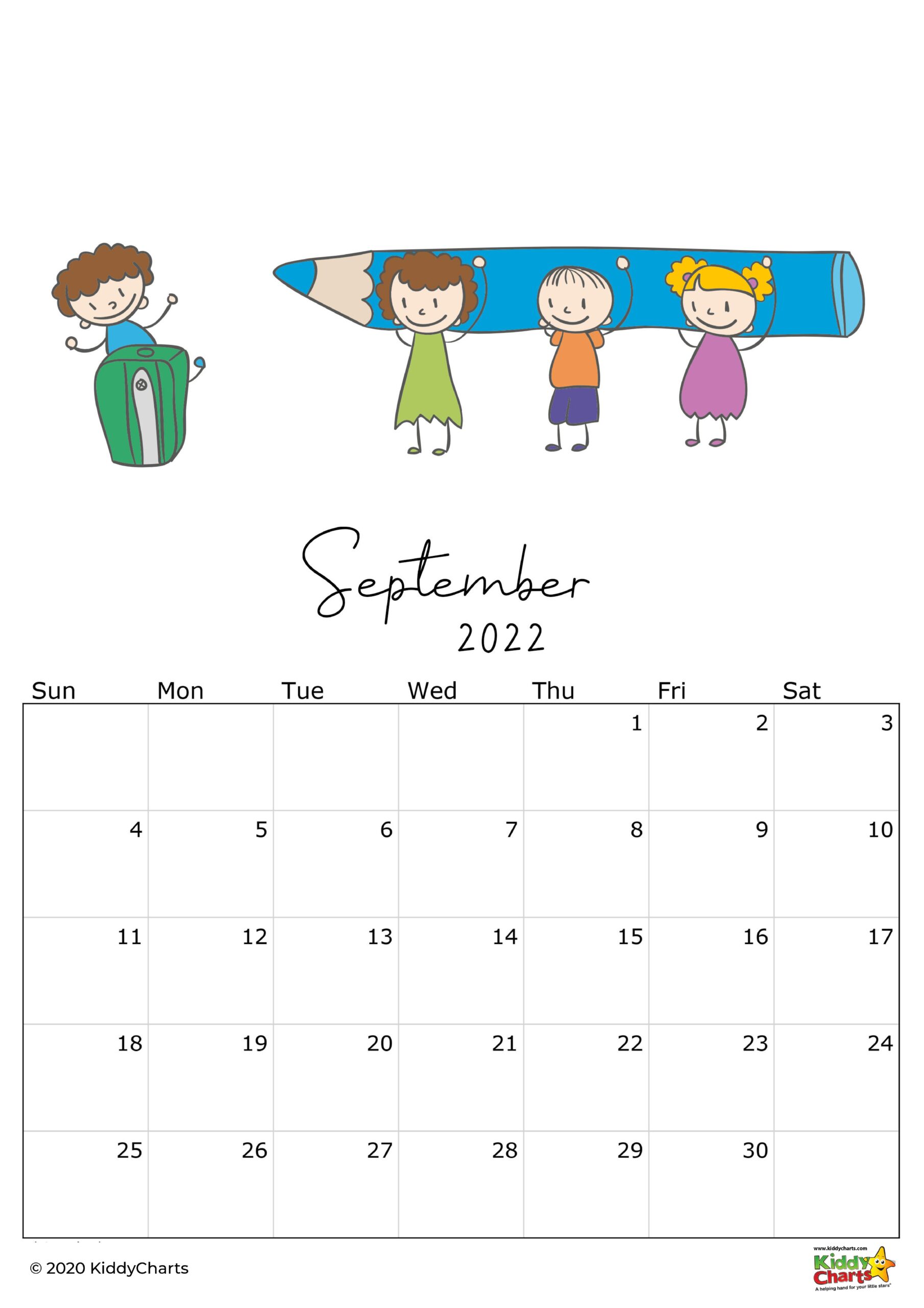 22 Calendar thats Printable Kids - Monthly Snapshots Pertaining To Blank Calendar Template For Kids