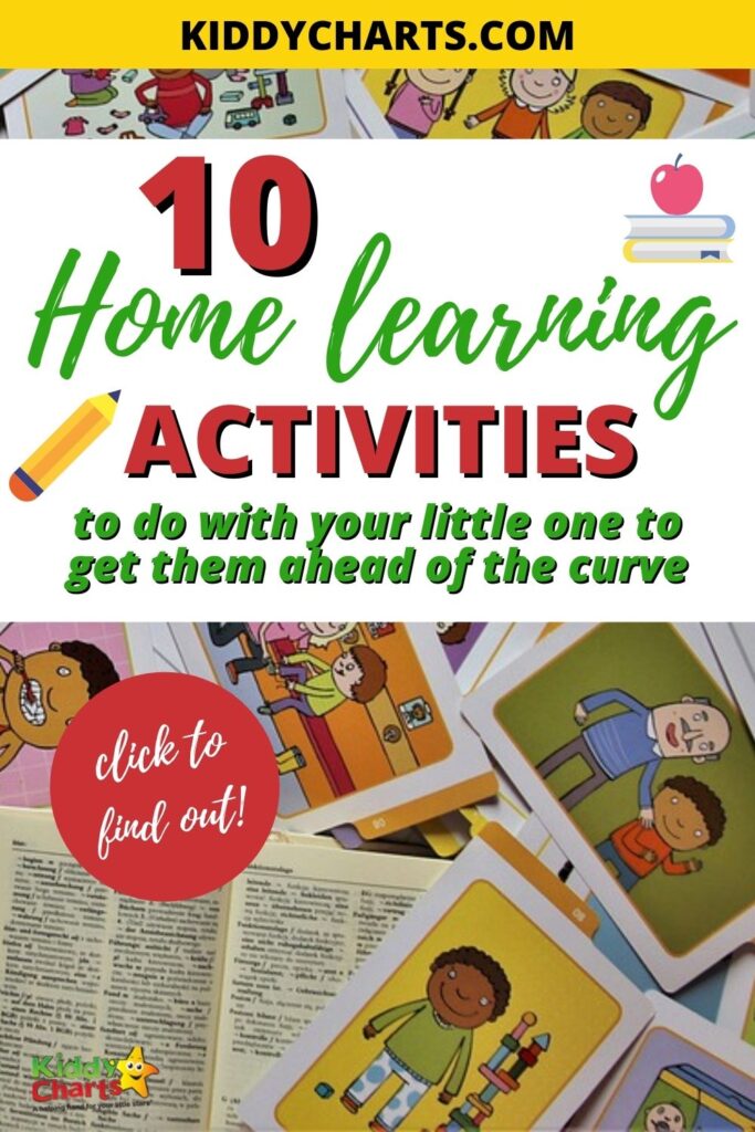 10 Home Learning Activities you can do with your little one