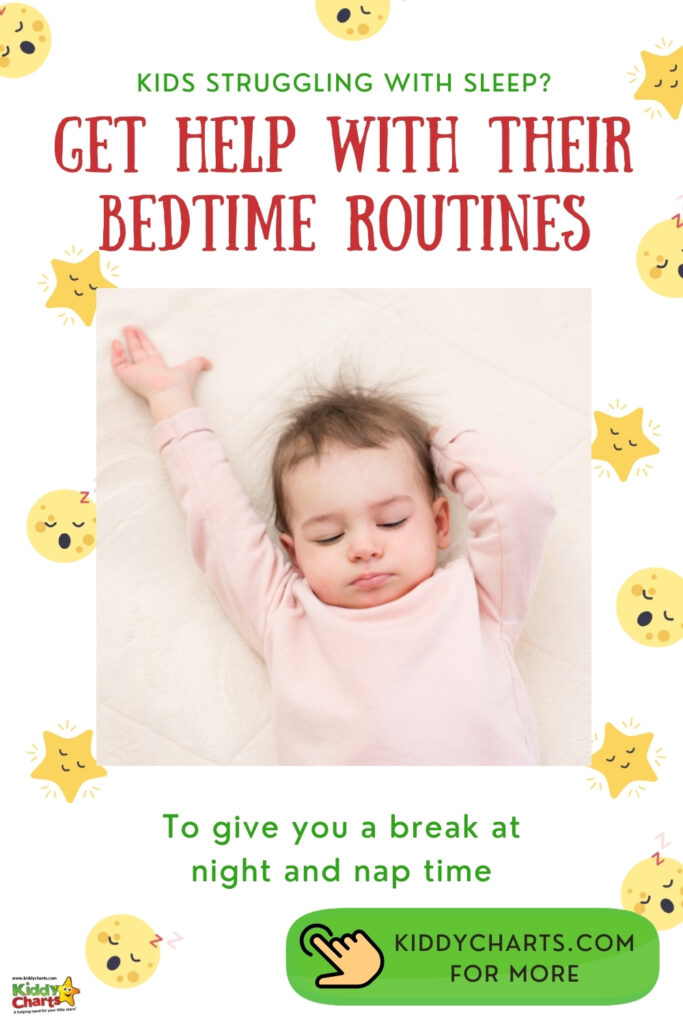 Bedtimes routines for kids and nap times by age