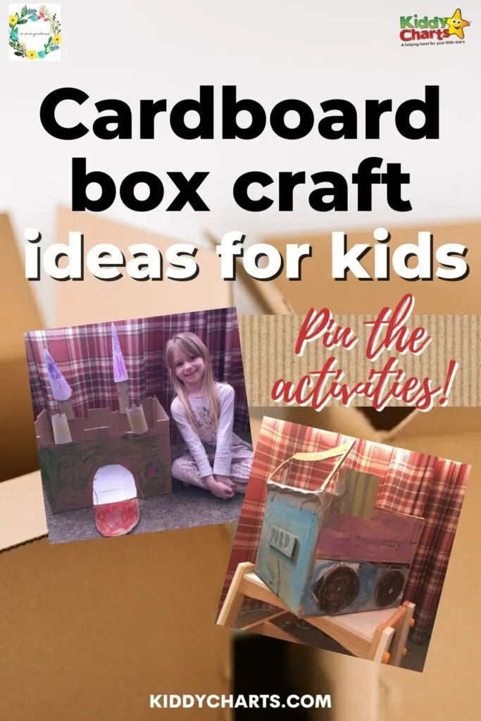 Cardboard box craft ideas
