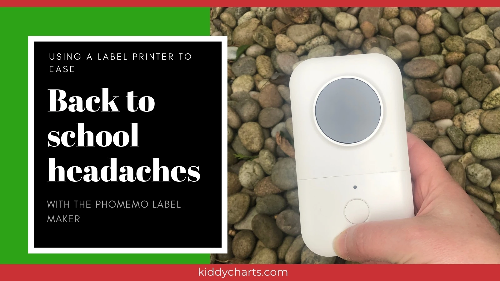 Back to School With The Phomemo D30 Label Maker