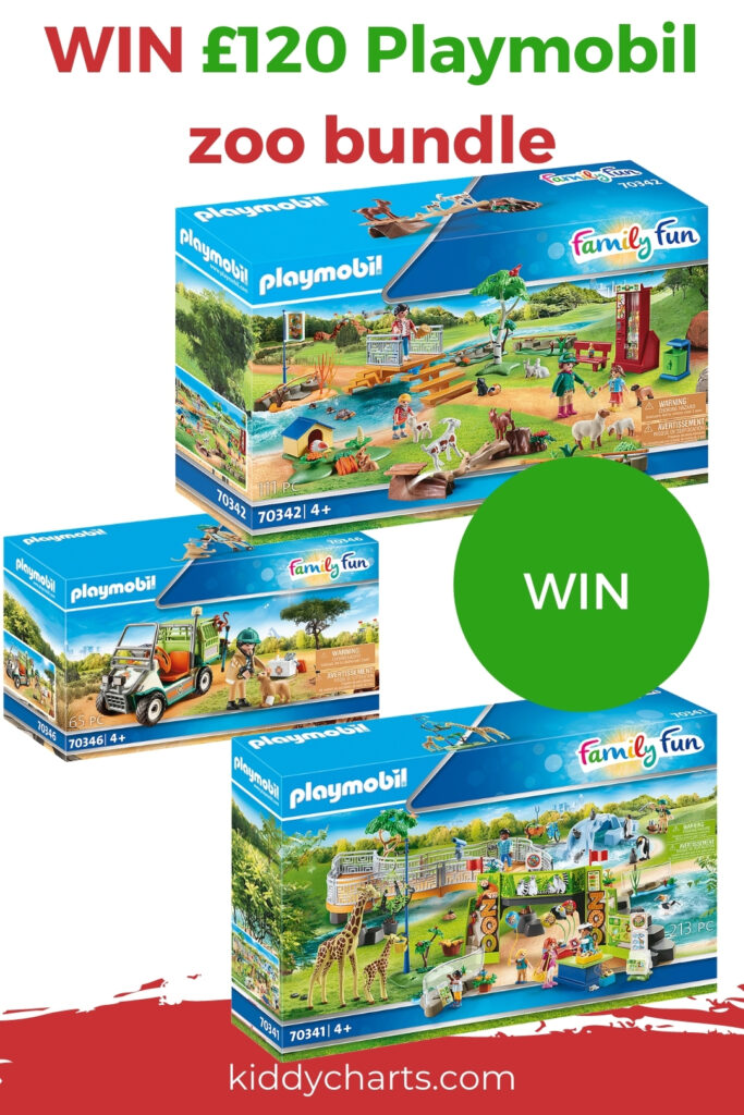 Win £120 Playmobil animals zoo bundle