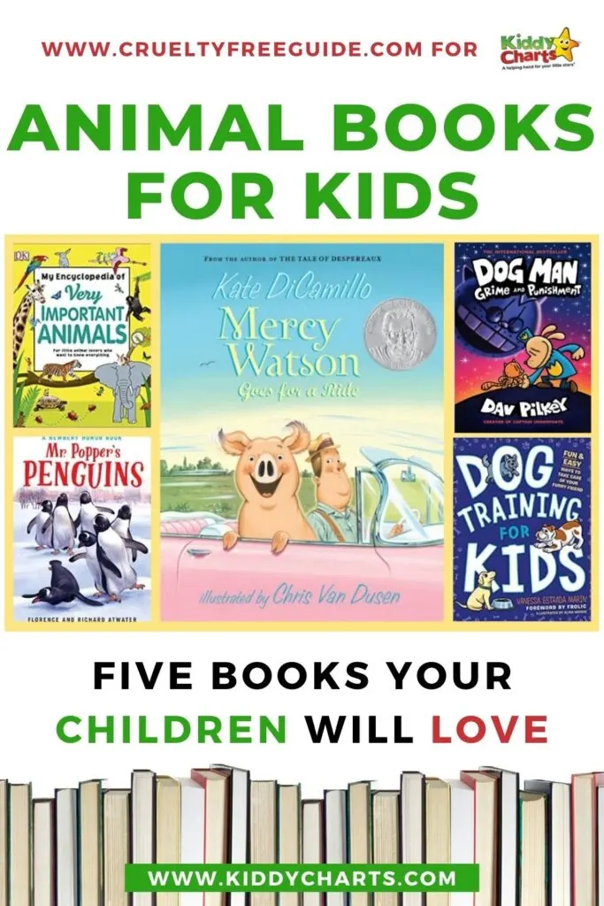 Animal Books for Kids - Five Books for Children 