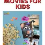 A chart is being presented that lists the best animal movies for kids, such as "Free Willy" and "Ratatouille", as well as a description of the movie "The Secret of Roan Inish" which is described as "pure magic".