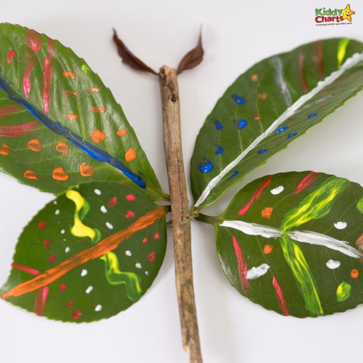 A lush green leaf sprouts from a vibrant plant, providing a refreshing splash of color.