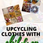 This image shows children upcycling clothes to create a colorful, rosetinted world for KiddyCharts.