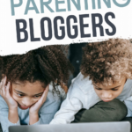 This image is promoting a website that lists over 400 parenting bloggers.