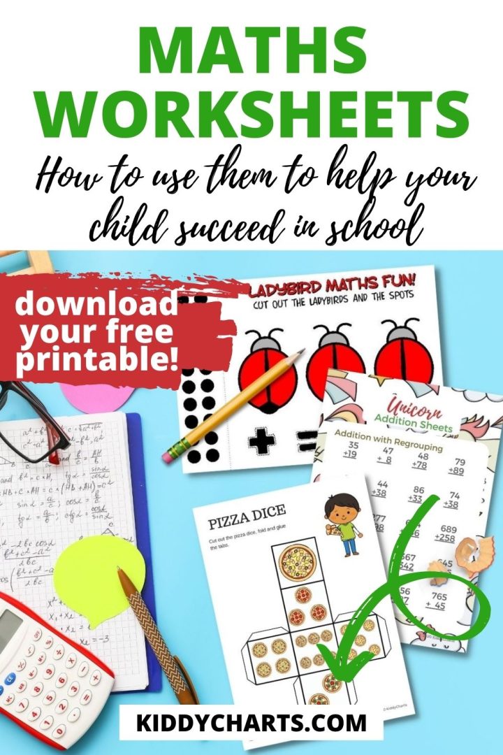 Math Worksheets - Help Your Child Succeed in School - kiddycharts.com
