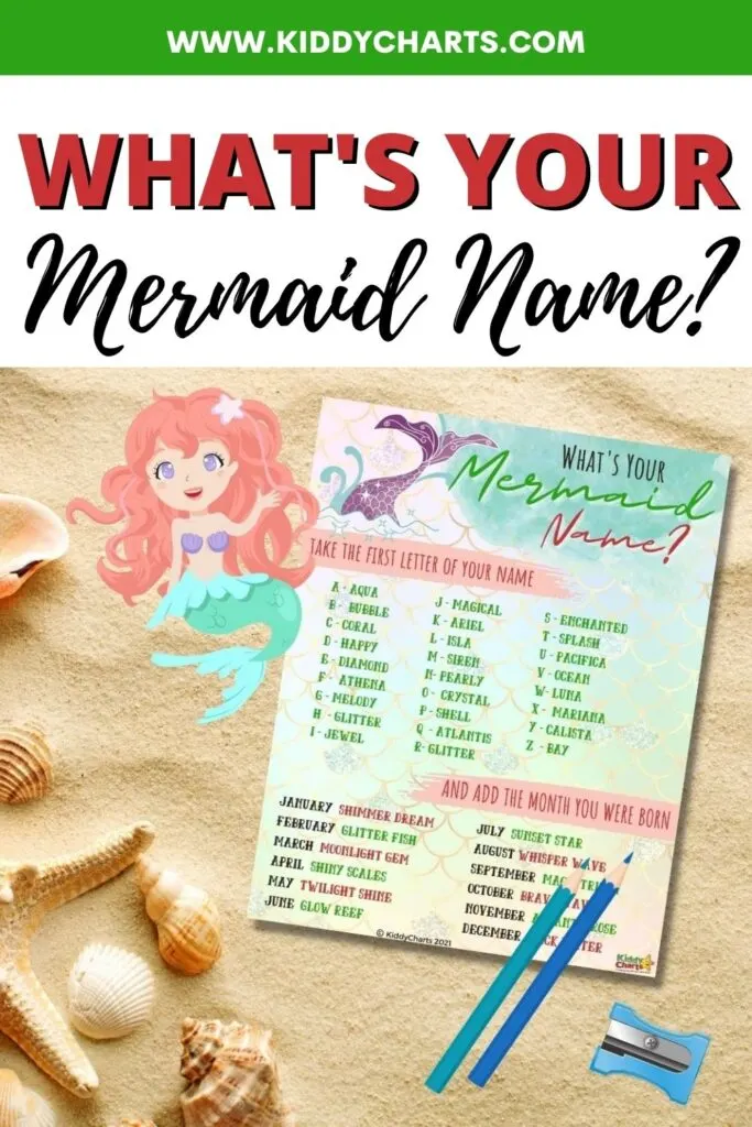 What's your mermaid name