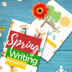 Spring worksheets - header