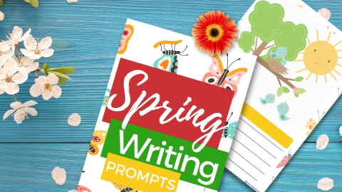 Spring worksheets for kids: Writing Prompts