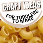 In this image, three easy craft ideas for toddlers to make during the summer are being presented.