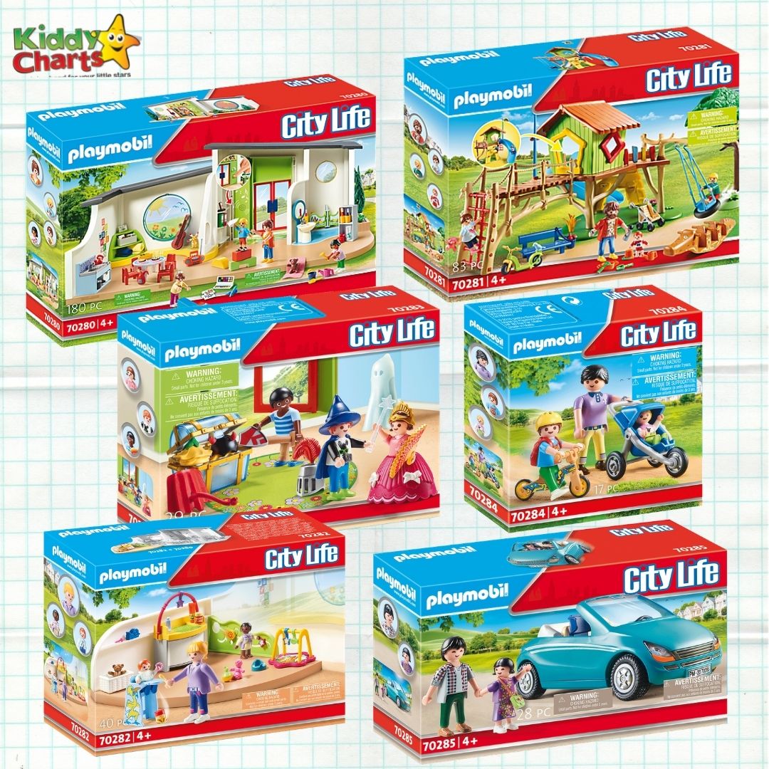 Win £133 Playmobil City Life Pre-School bundle to celebrate our