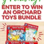 WWW.KIDDYCHARTS.COM giveaway! ENTER TO WIN AN ORCHARD TOYS BUNDLE Things To Do Speed Spelling Sticker Activity Book ORCH Salve lots of puzzles in this fian activity book Roce to build words in this fast-paced spelling gone ckers race time! e 6 First Times ORCH Tables Spotty ORCH Sausage Dogs The perfect introduction to the 2, 5 and 10 Build a spotty sousage dog times tables in this fun motching and Counting 122.