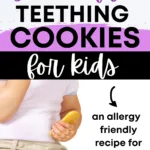 Gluten free TEETHING COOKIES for kids an allergy friendly recipe for kids kiddycharts.com.