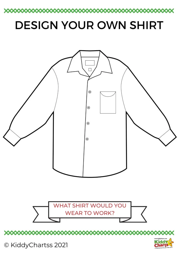 Design your own clothes printables pack