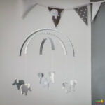 A colorful wall sticker with a unique design from Kiddy Charts adds a creative touch to any indoor space.