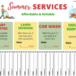 This image is a chart showing the services offered by KiddyCharts in 2021, along with the rates and contact information for each service.