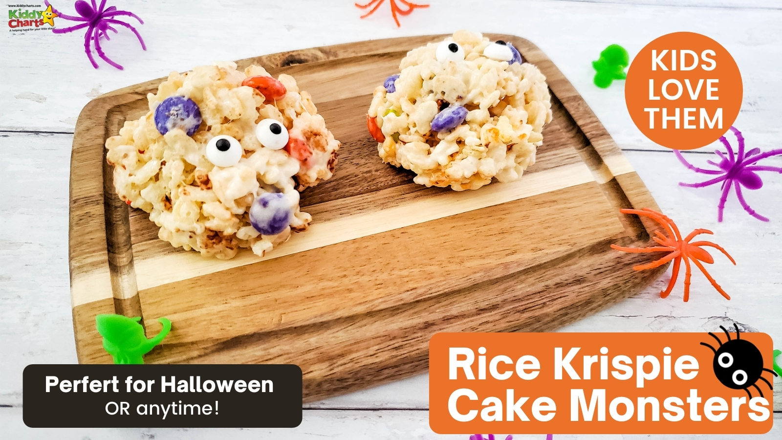 Monster Rice Krispie Treats {EASY + Kid-Approved}