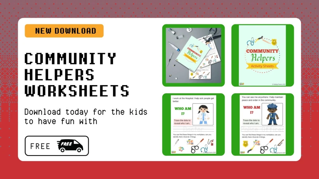 community helpers sheet