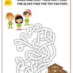 The elves are on a mission to find the toy factory and need help from the viewers to do so.