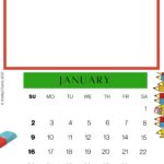 A calendar for January 2021 is being displayed.
